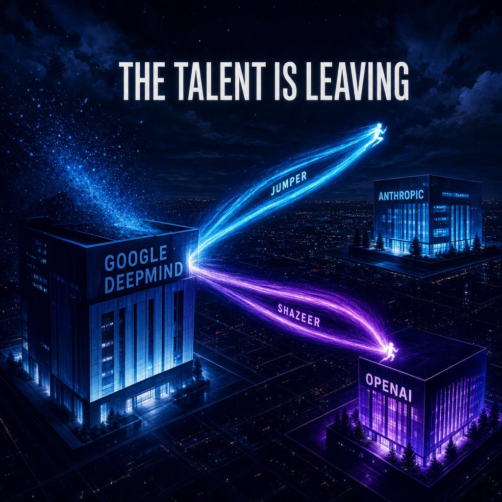 John Jumper, the Nobel laureate behind AlphaFold, just left Google DeepMind for Anthropic, d...