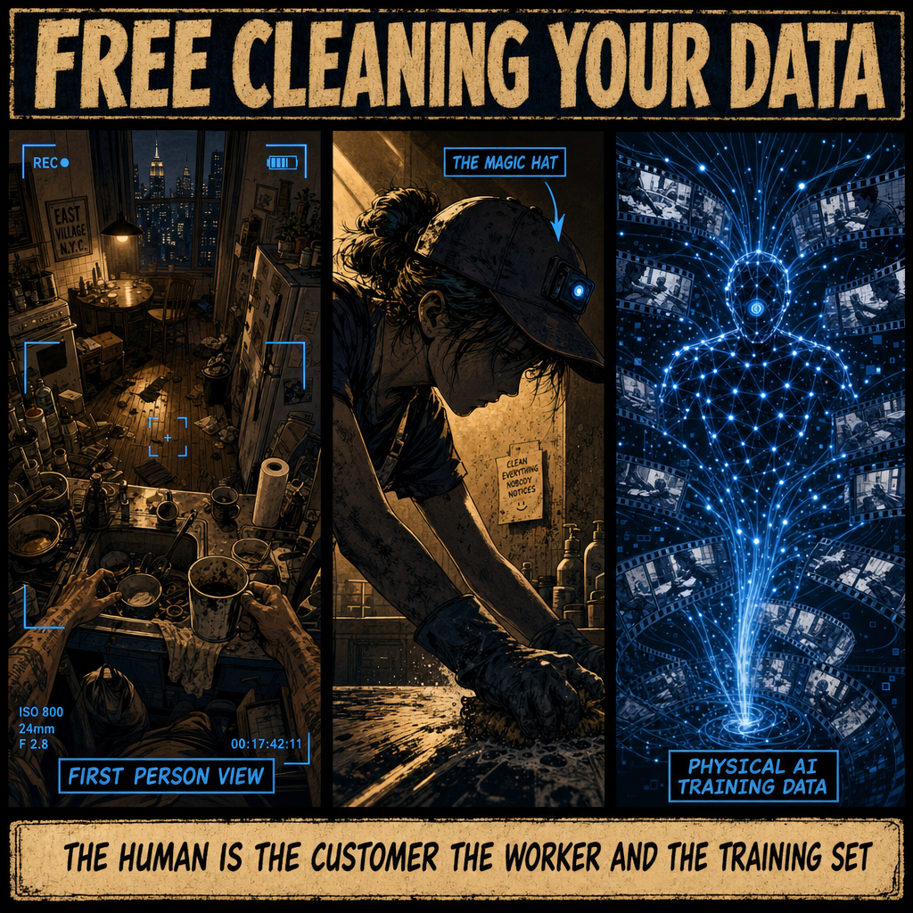 A startup called MicroAGI is offering free apartment cleanings in New York City, and the cat...